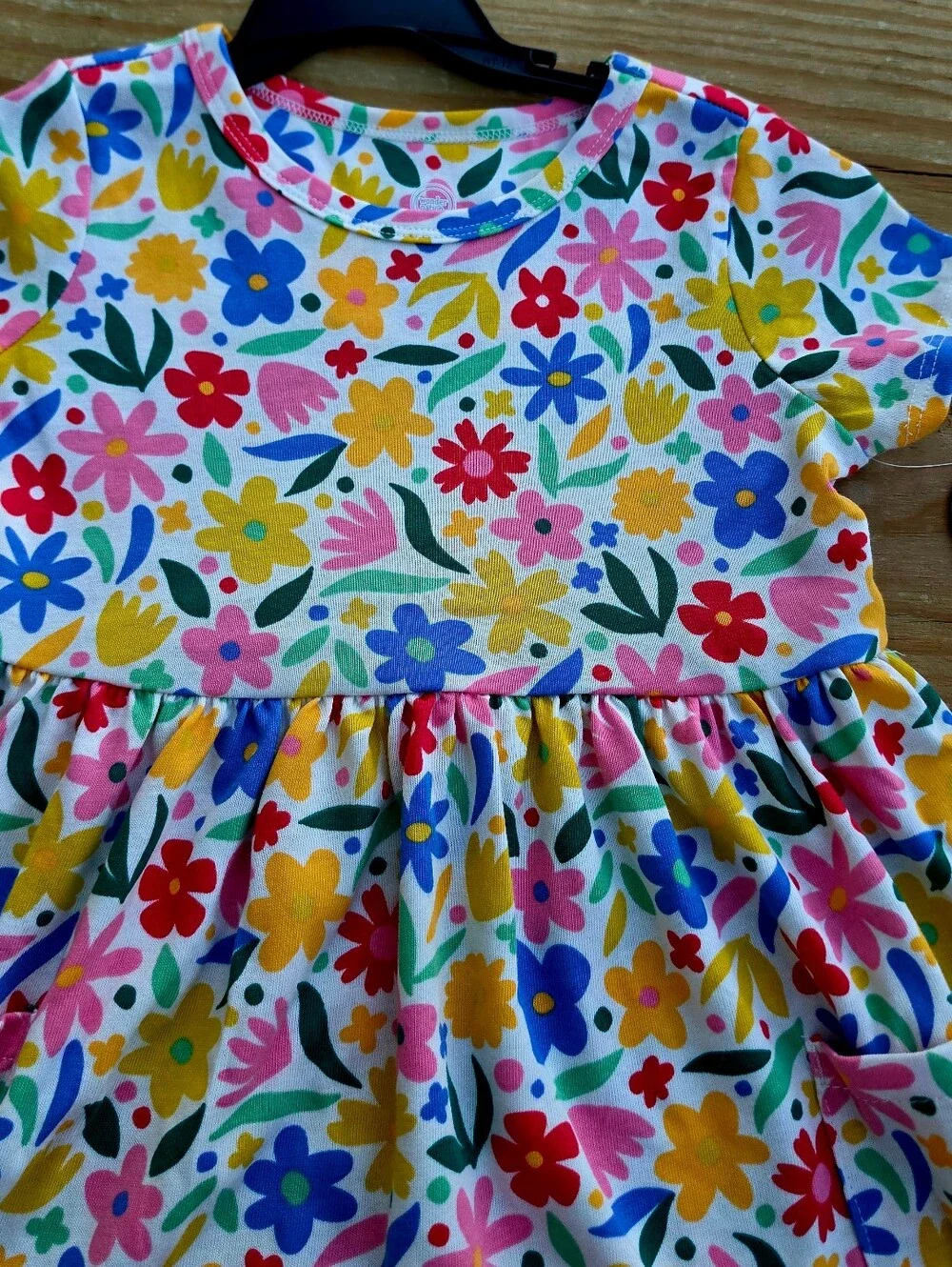 Wonder Nation Baby and Toddler Girls Play Dress