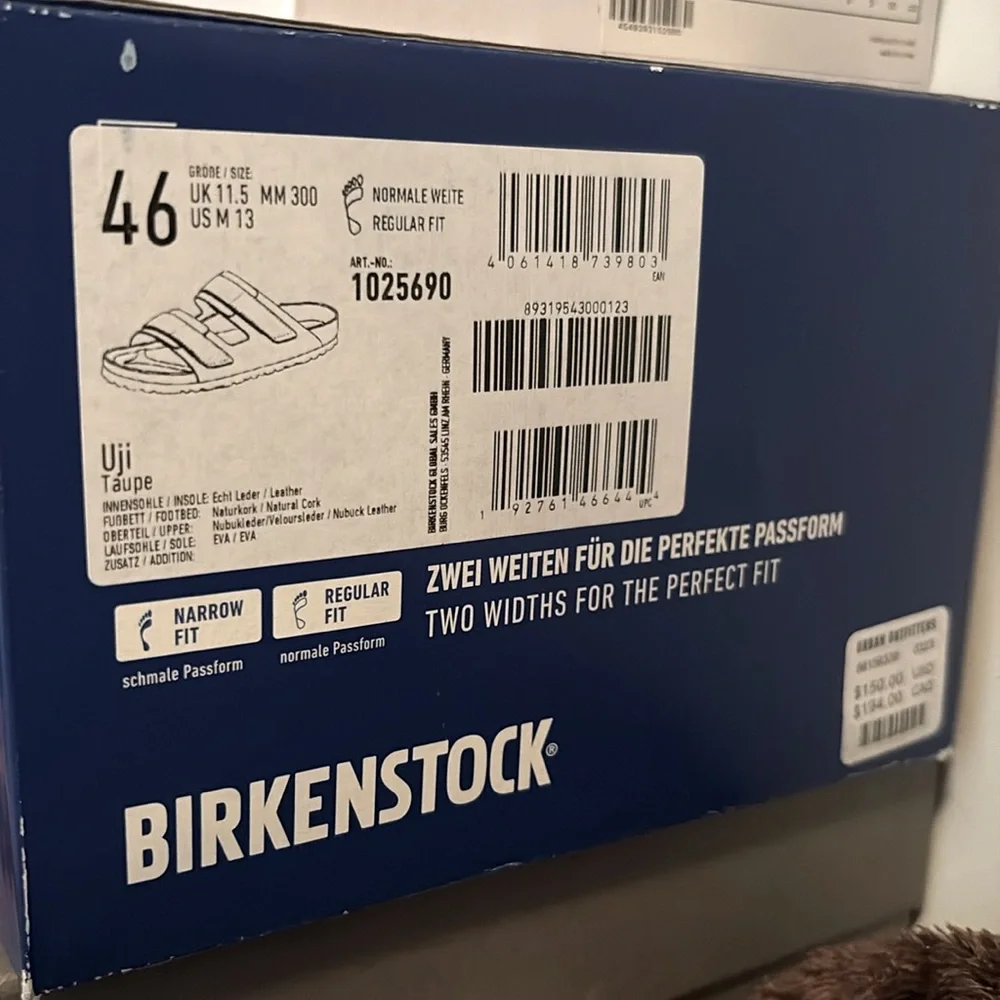 NEW IN BOX Birkenstock Uji Sandals