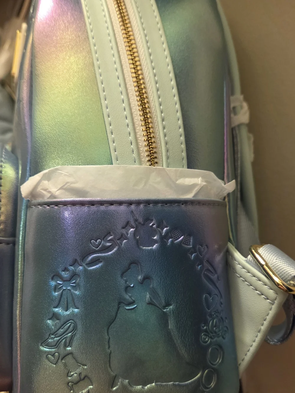 Loungefly iridescent blue