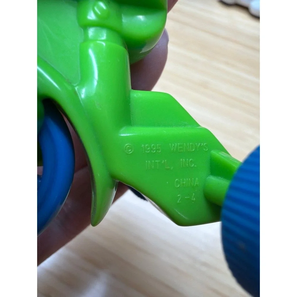 1995 Wendy's Bike Trax Bicycle Rider Toy Trike Figure Works Vintage