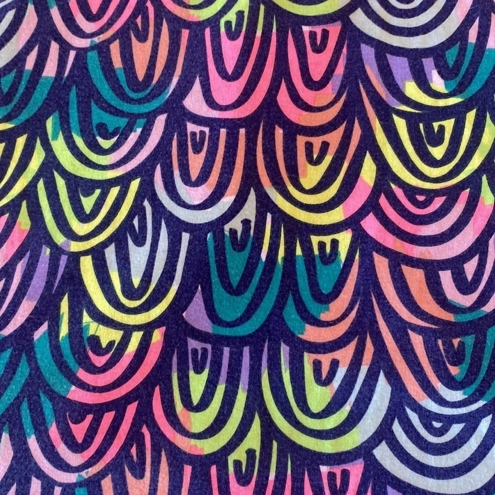Cat & Jack Tie Tank Swirl Dress M