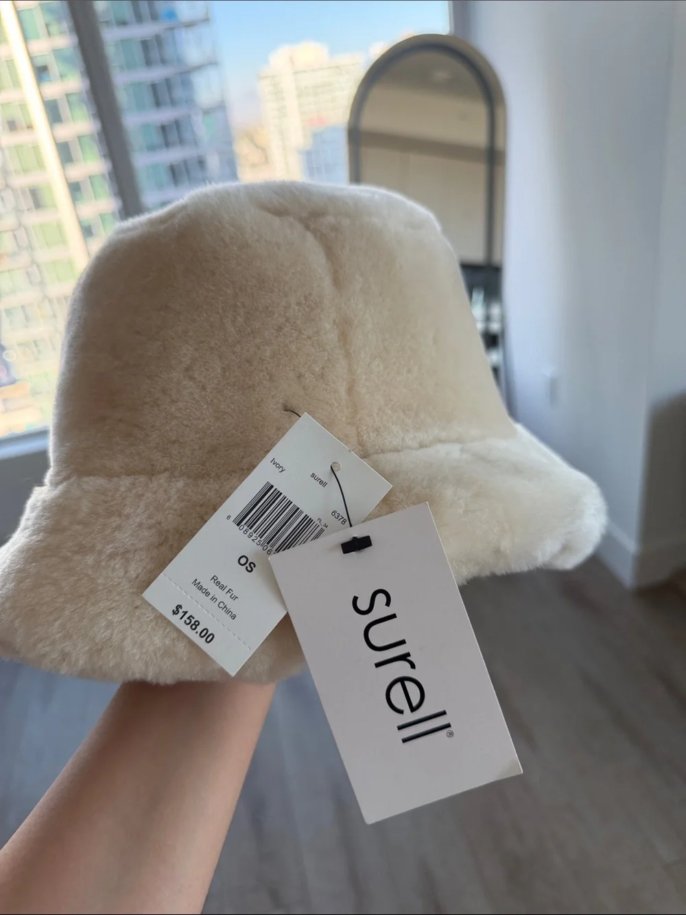 Surell plush faux