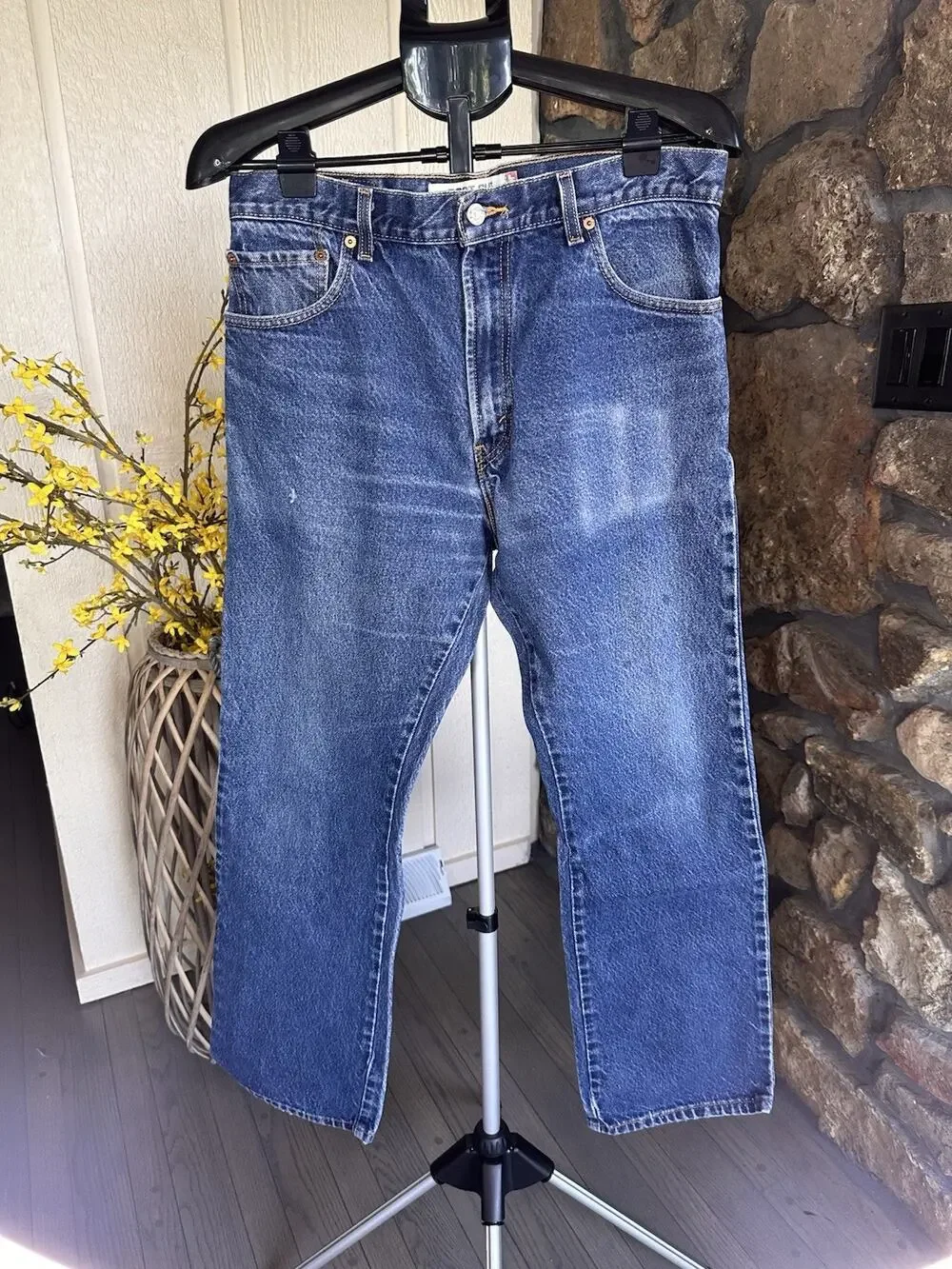 Levi’s 517 Bootcut Jeans 34x32 Men’s Blue Medium Wash Denim Mid Rise Regular Fit