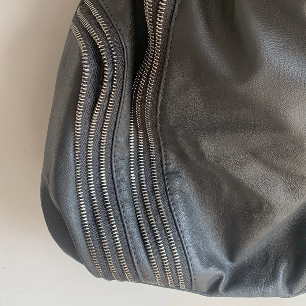 Olivia + Joy Slouchy Hobo Zipper Detail Shoulder Bag