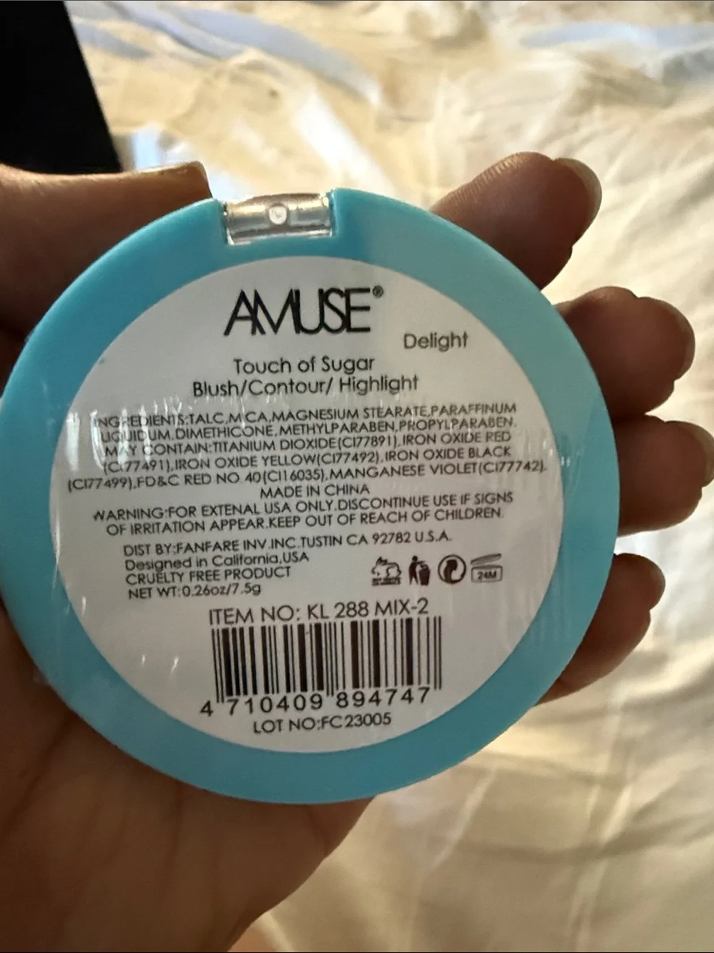 Amuse compact blush
