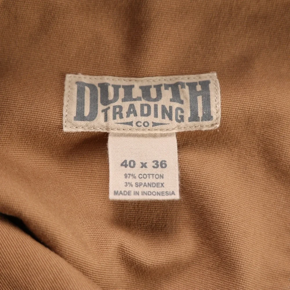 Duluth Trading Co multi pockets material