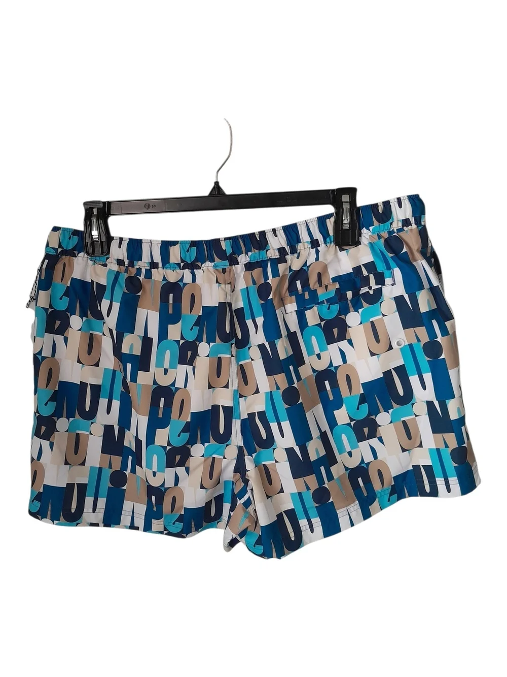 Original Penguim Men's Logo Board Short Swim Trunks Vallarta Blue XXL