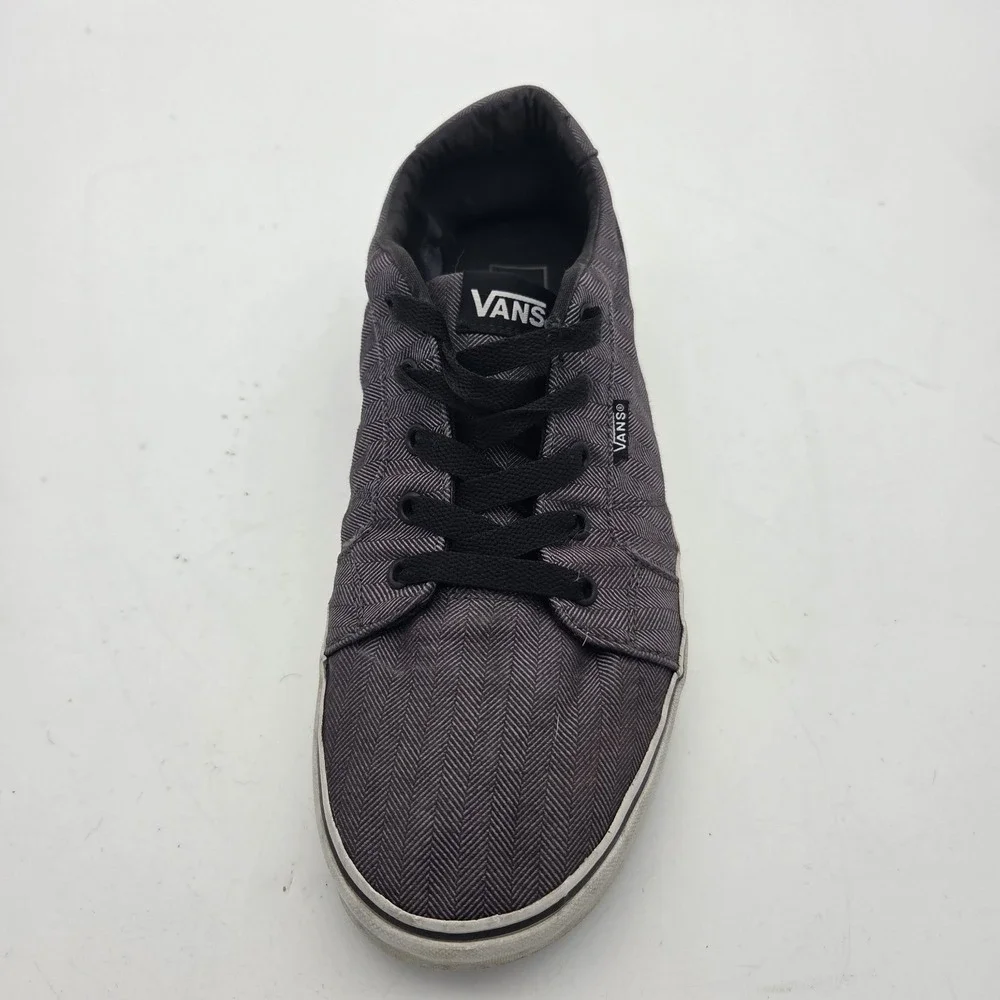 Vans Shoes Mens Size 12 Herringbone Low Top Skate Casual Lace Up Sneakers