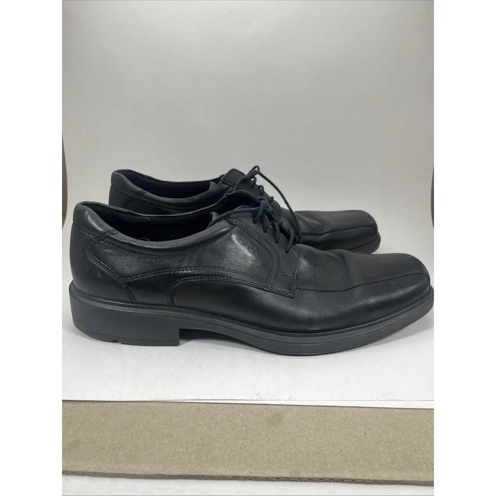 Ecco Black Dress Shoes Mems Size 50