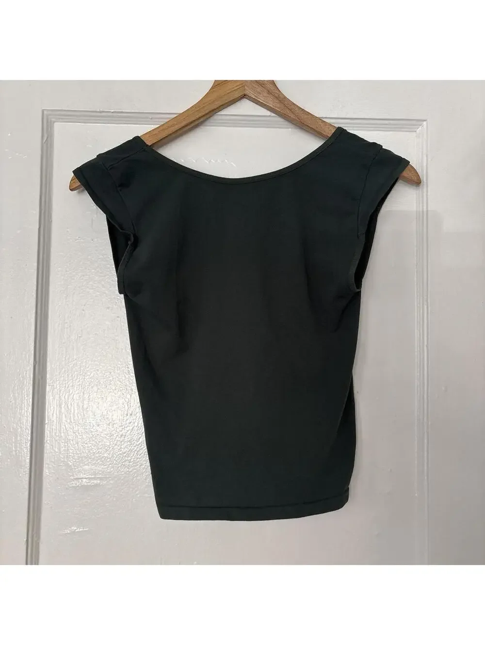 Free People Women's Green and Black Blous