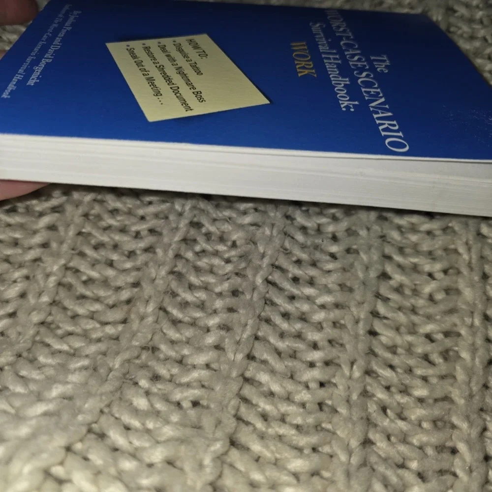 NEW Book Worst-Case Scenario Survival Handbook: Work