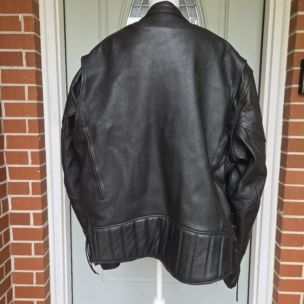 Pro-Rider Leather USA tag says