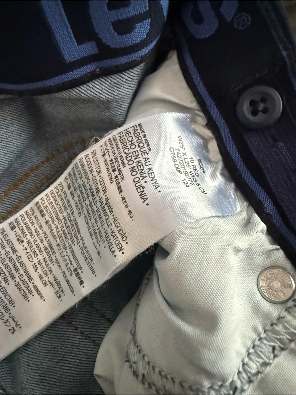 Levis levi slim