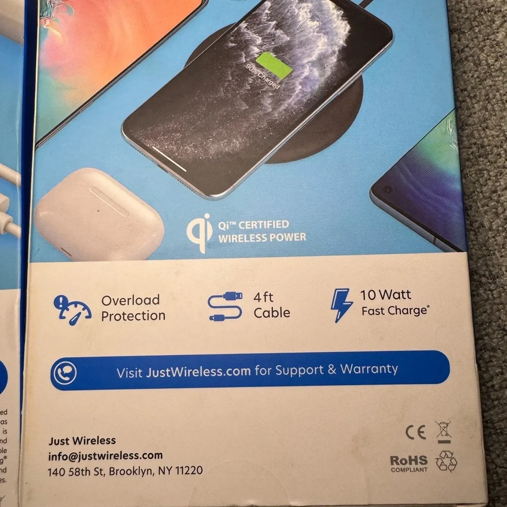 Lightening Cable and Wireless Charging Pad