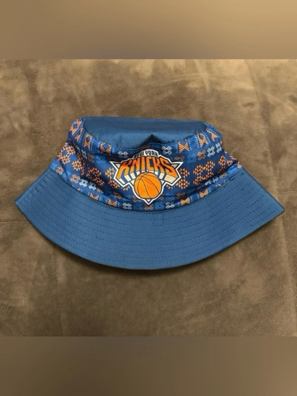 New York Knicks Blue Bucket Hat