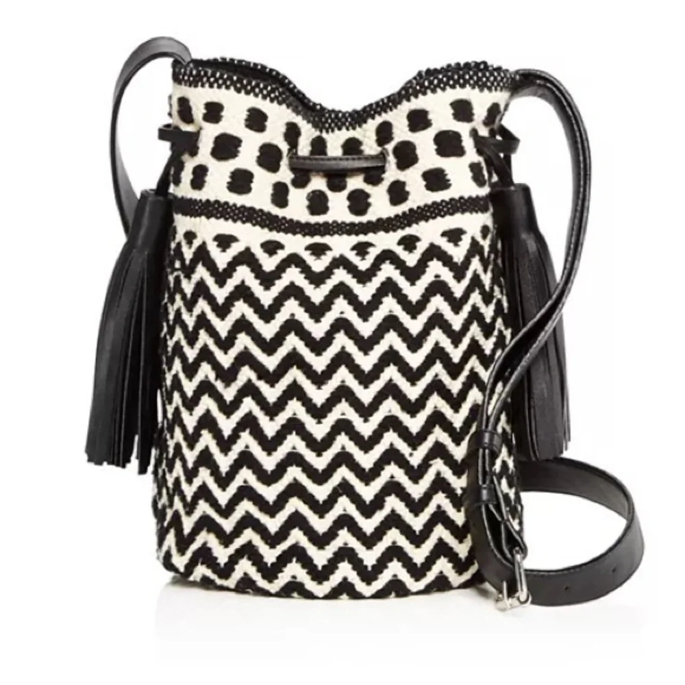 Rebecca Minkoff Sol Knit Bucket Bag like new!