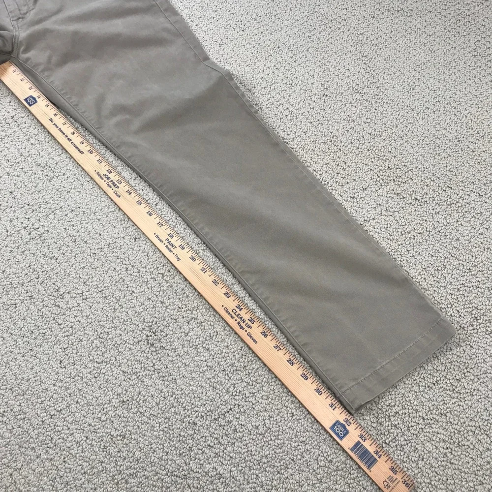 Flint and Tinder 365 Pant Straight Fit khaki brown Chinos Mens 33x32