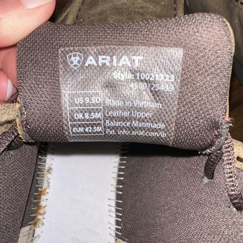 Ariat missing insoles