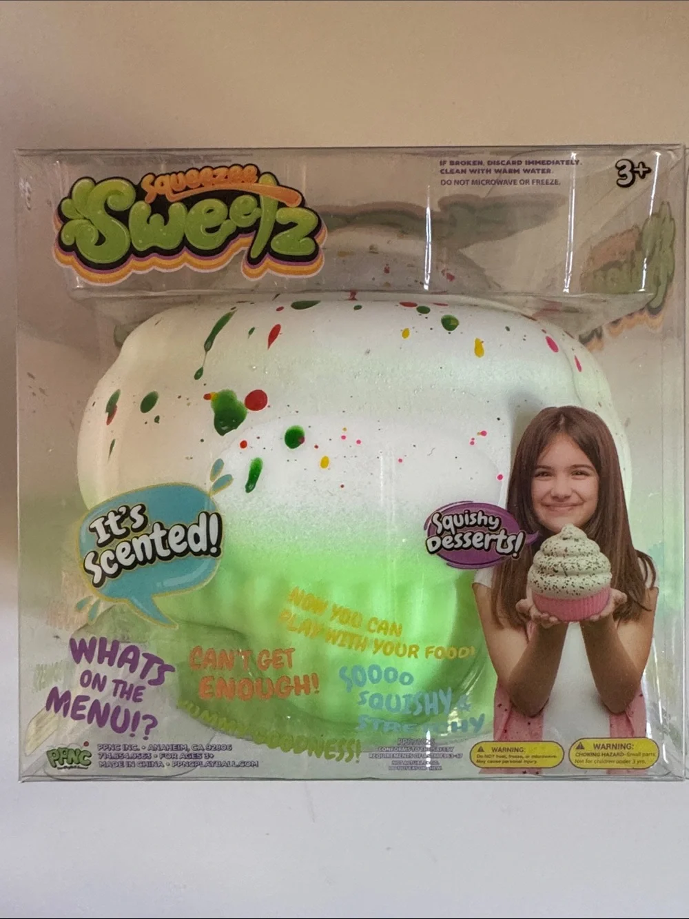 Squeezee Sweetz Cupcake Squishy  Scented