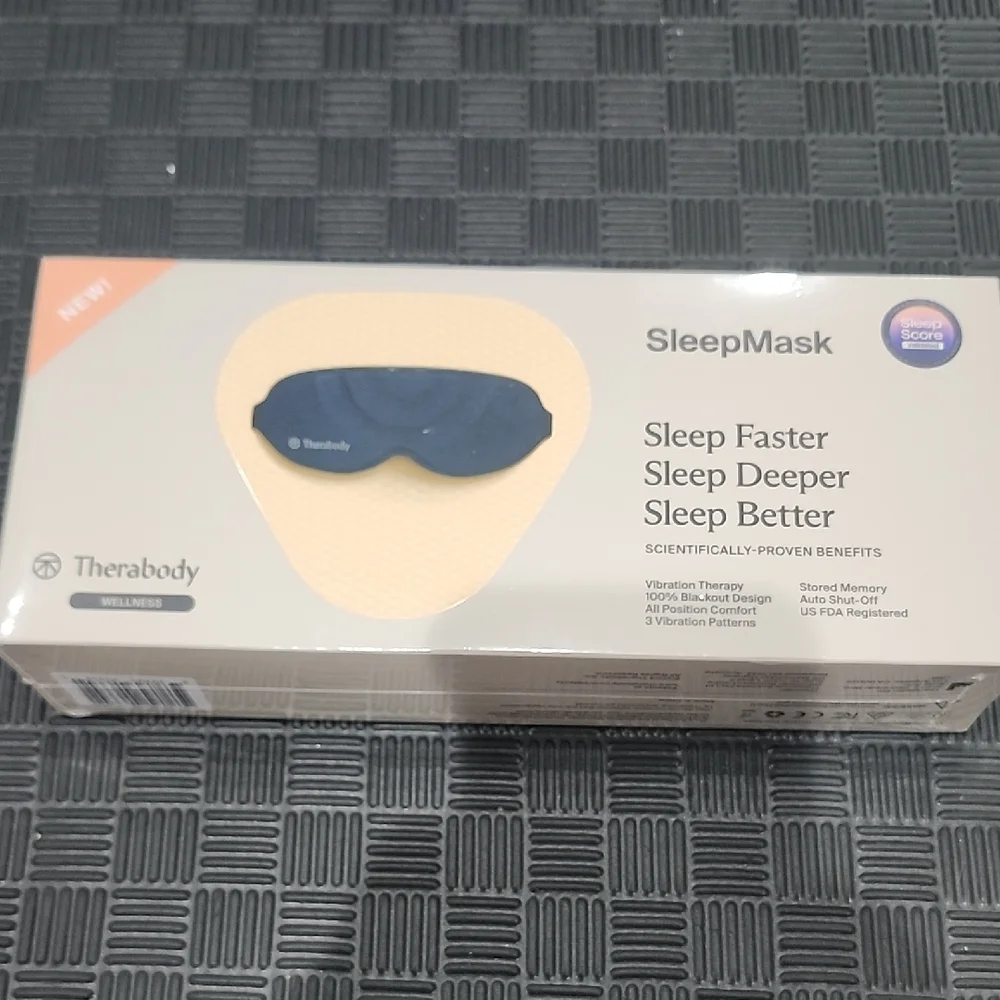 Therabody SleepMask in Deep Blue