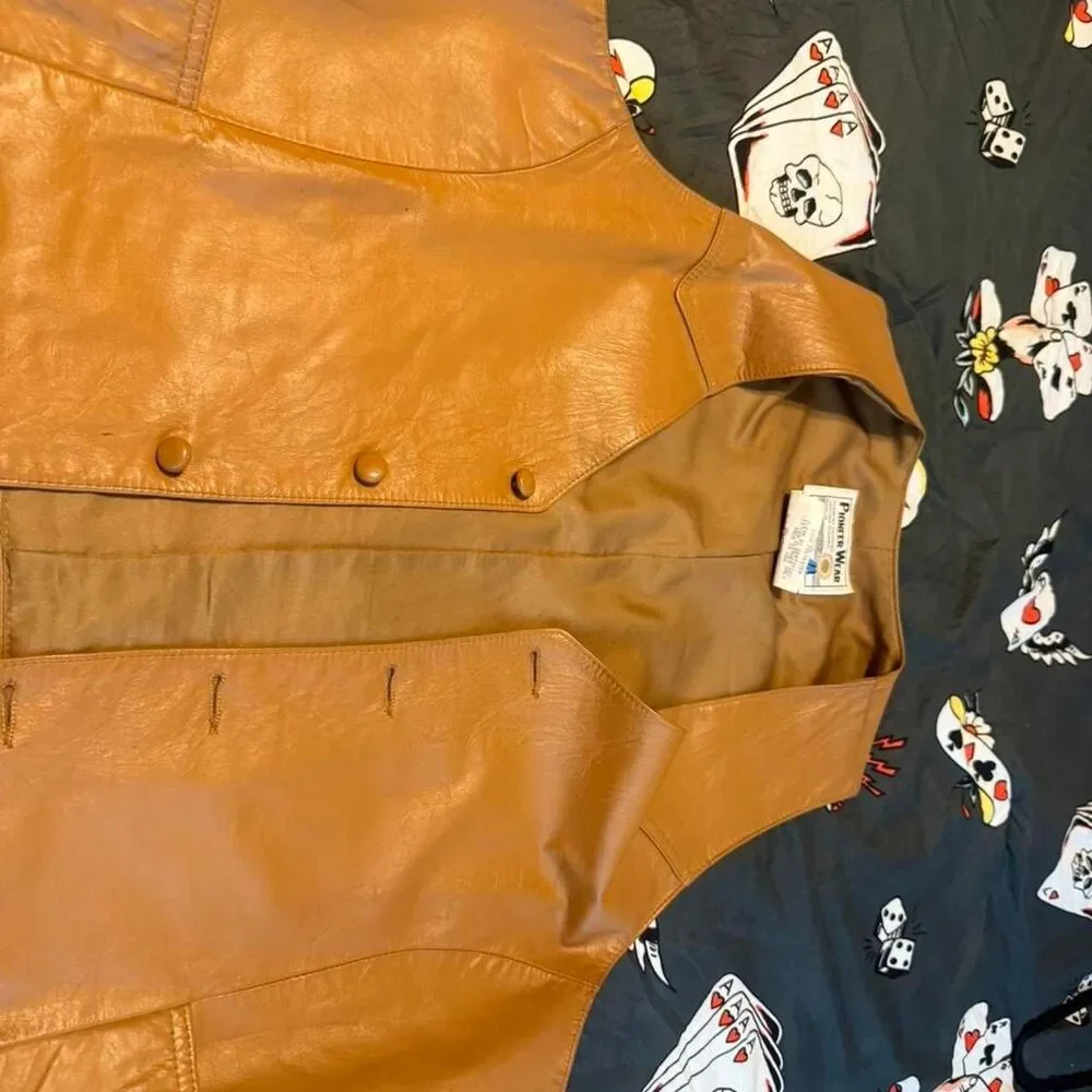Source Unknown tan leather