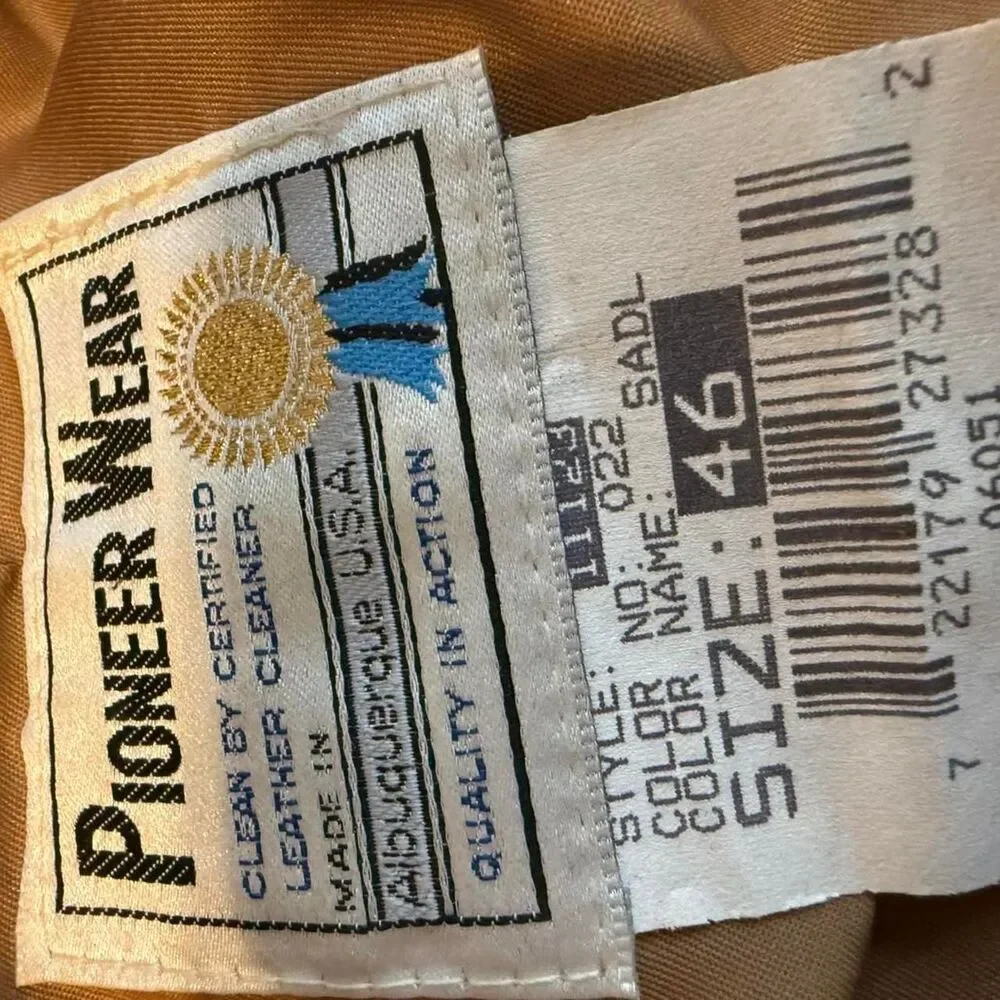 Source Unknown tan leather