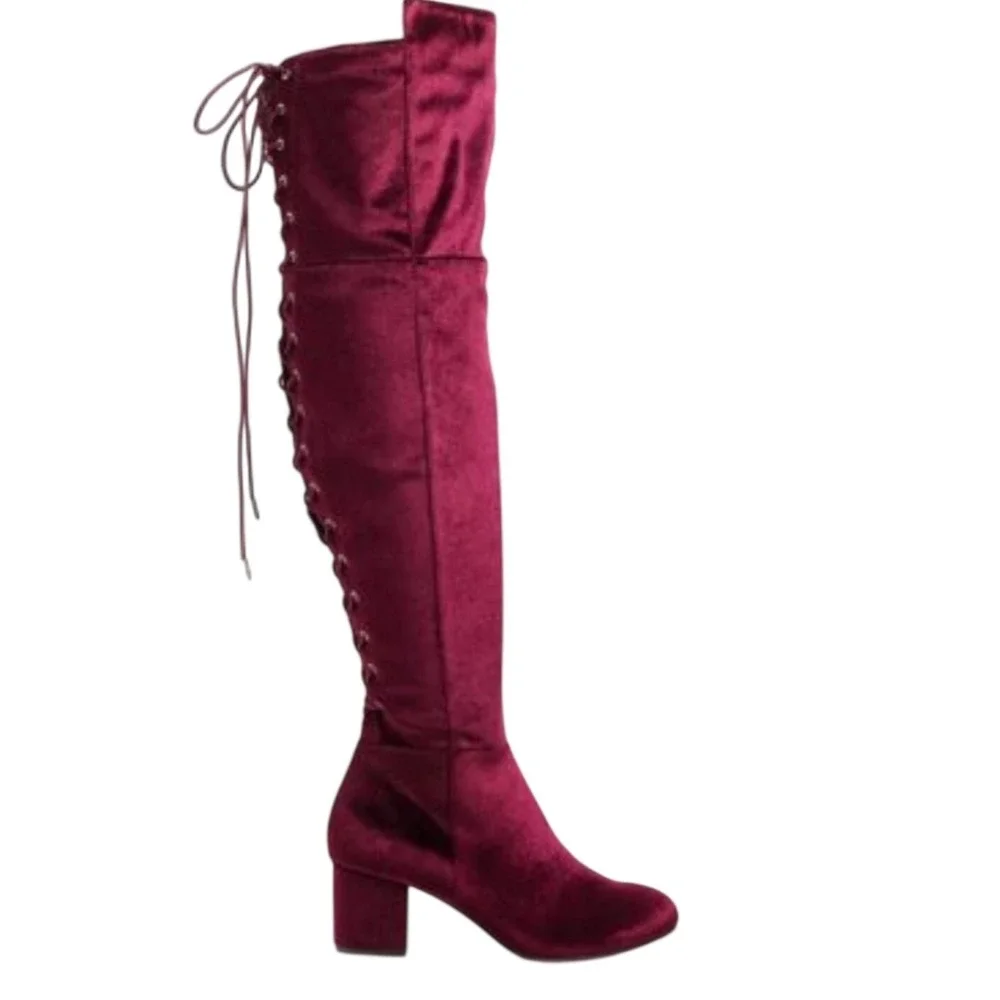 torrid plush burgundy
