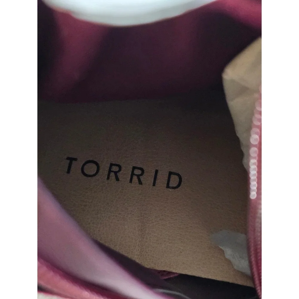 torrid plush burgundy