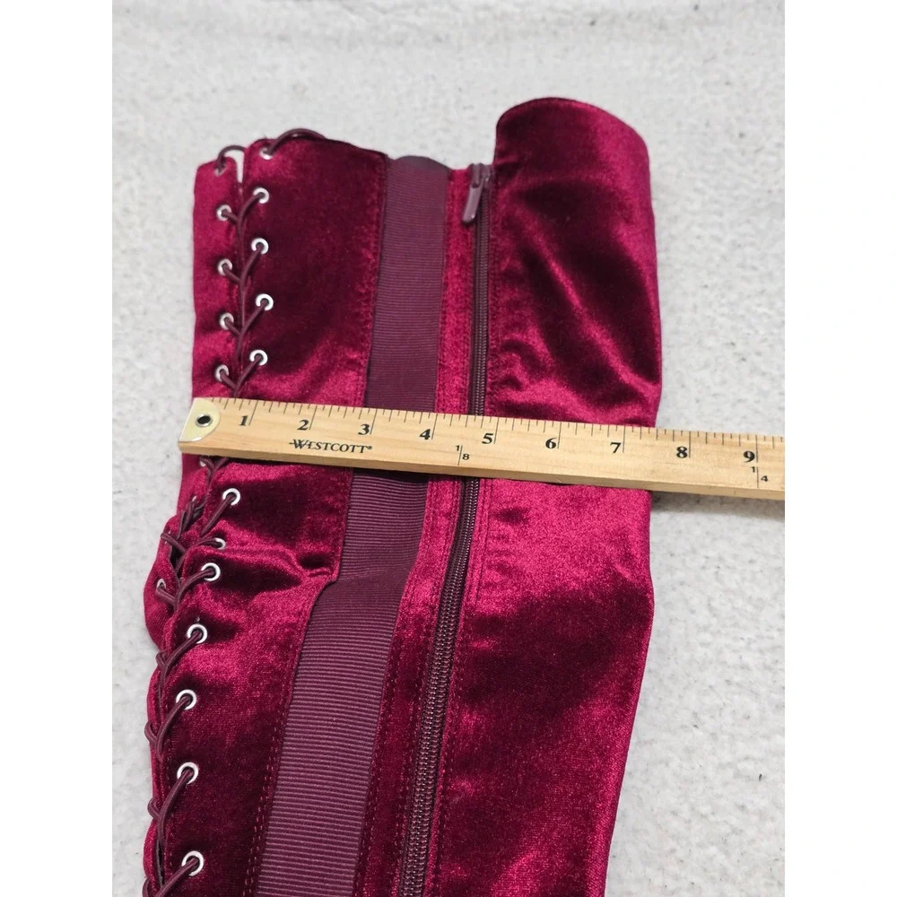 torrid plush burgundy