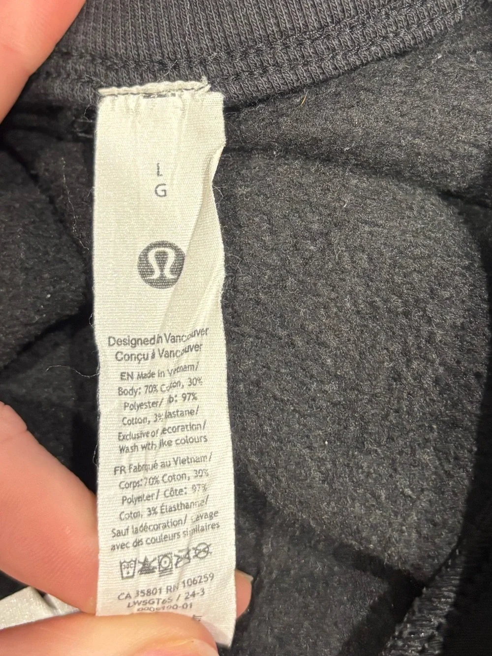 lululemon athletica black lululemon