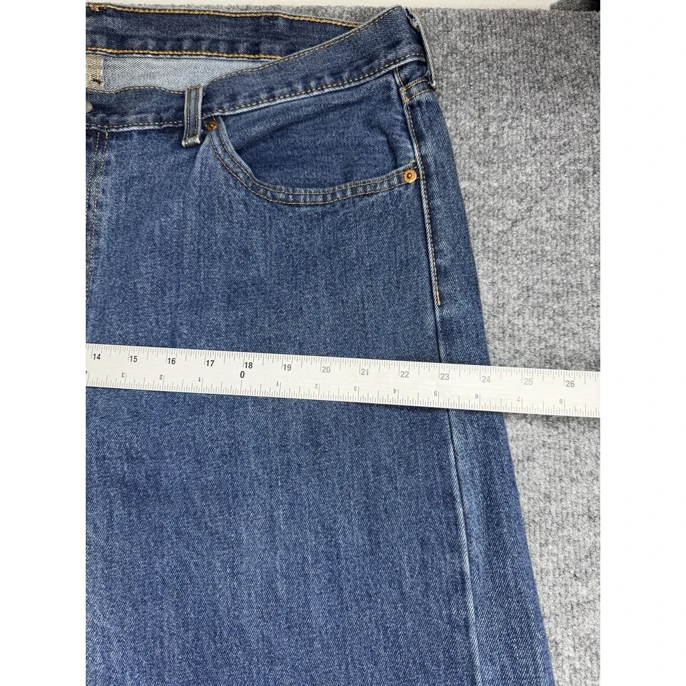Levi's 505 Mens 42x32 Jeans Regular Fit Straight Leg Mid-Rise Cowboy Y2K