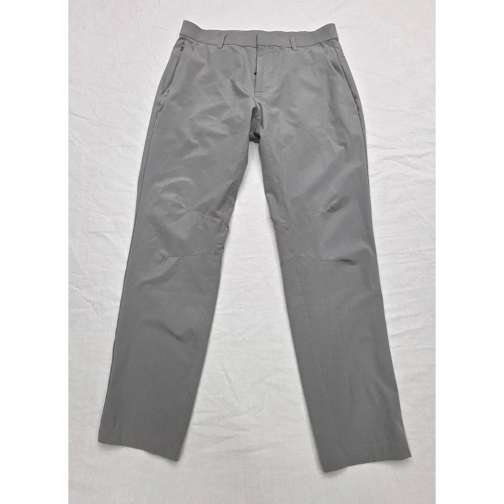 Flabletics Gray Stretch Business Casual The Only Pant Men's Size 32x32