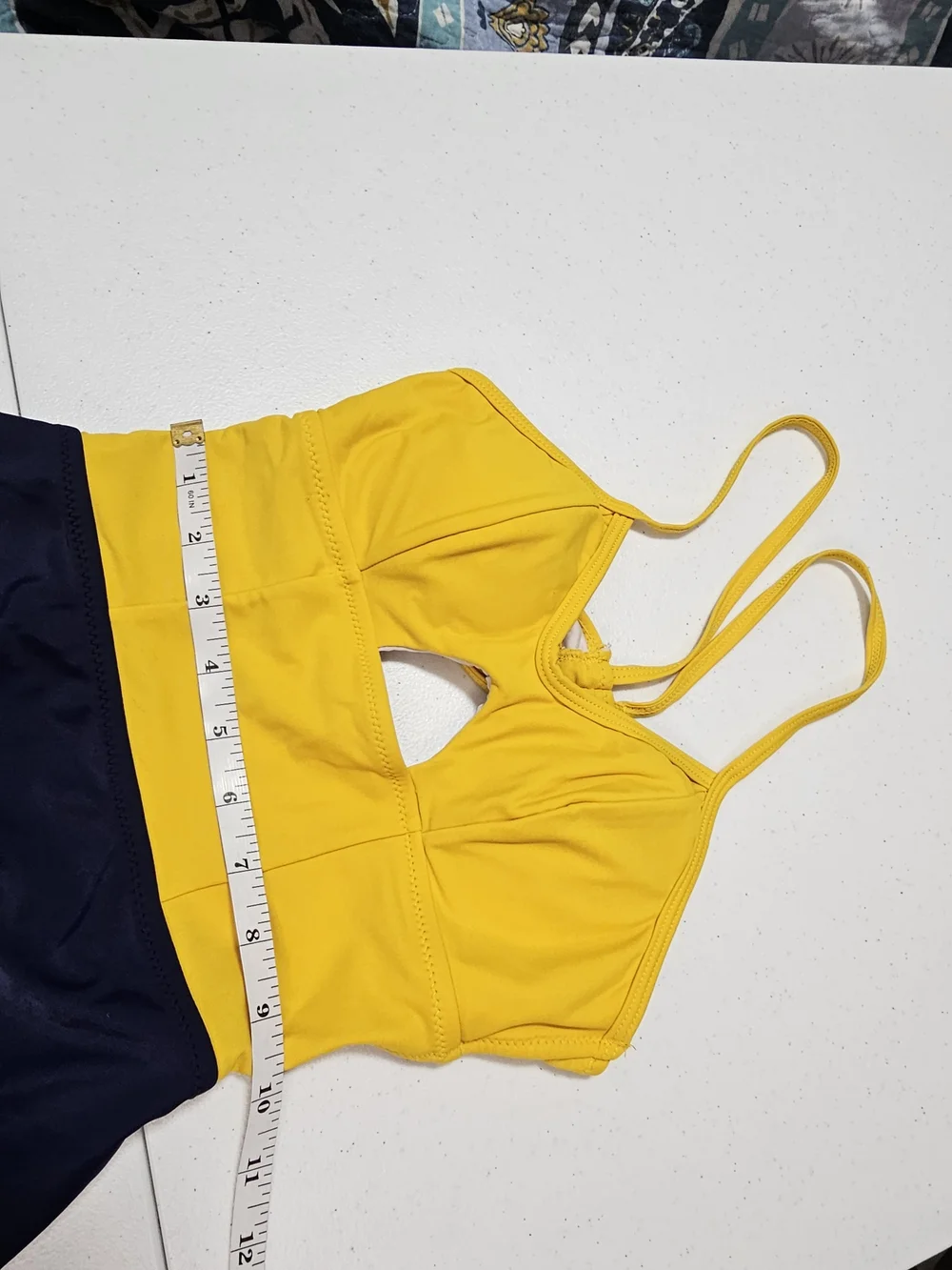 Cupshe yellow navy