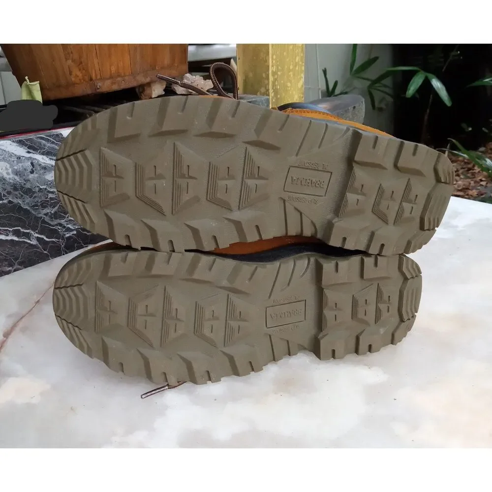 Brahma Women's Diane II Steel Toe Suede Work Boots sz. 8.5
