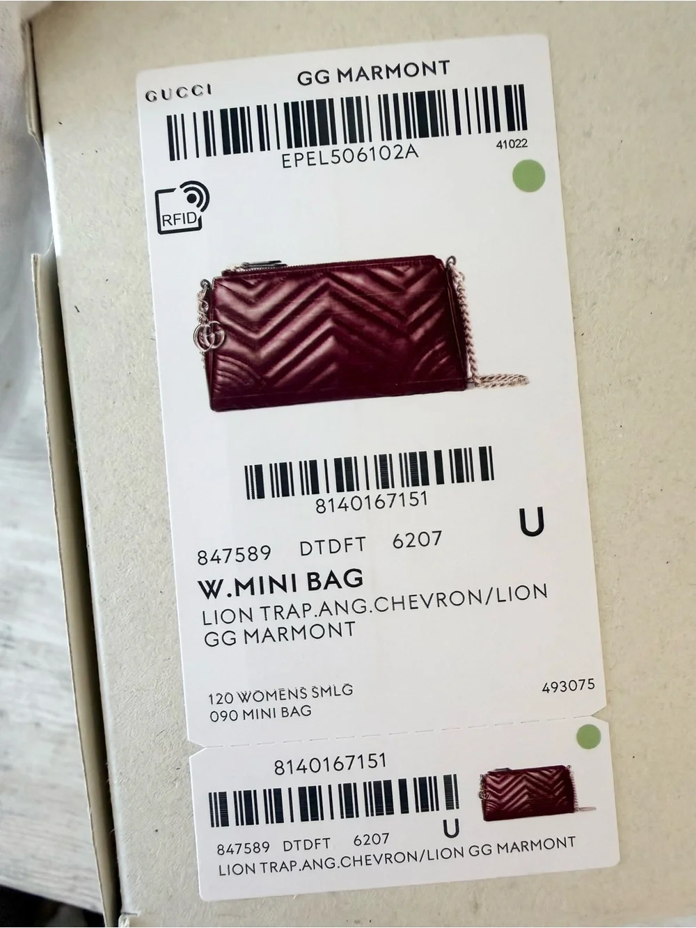 Gucci new original
