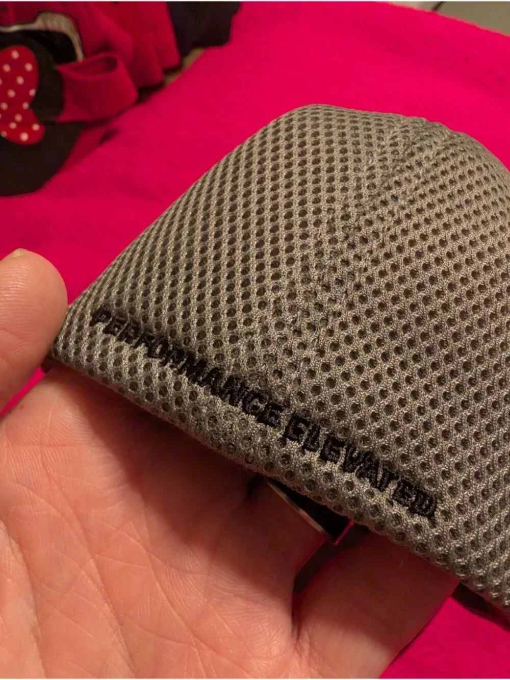 Mountain Hardwear Stretch Mesh Hat Olive Green Grey Performance Elevated Cap R