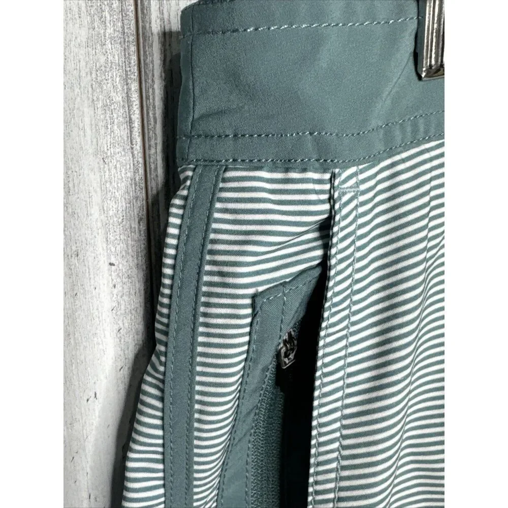 VUORI Cruise Board Shorts Swim Trunks Men's Size 36  Sagebrush‎ Wave Stripe Blue