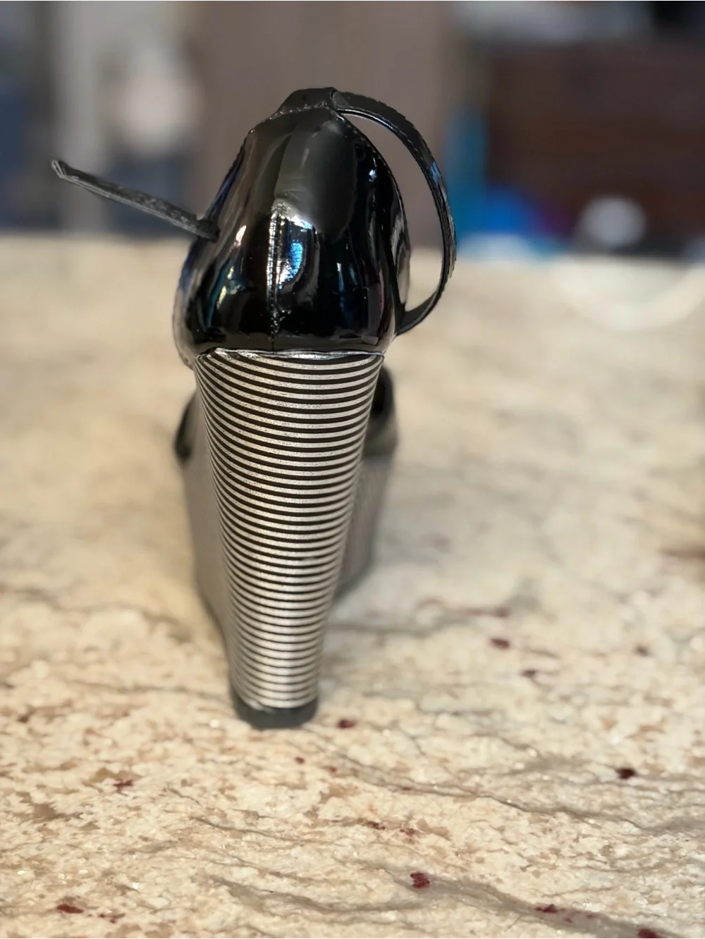Steve Madden shiny black