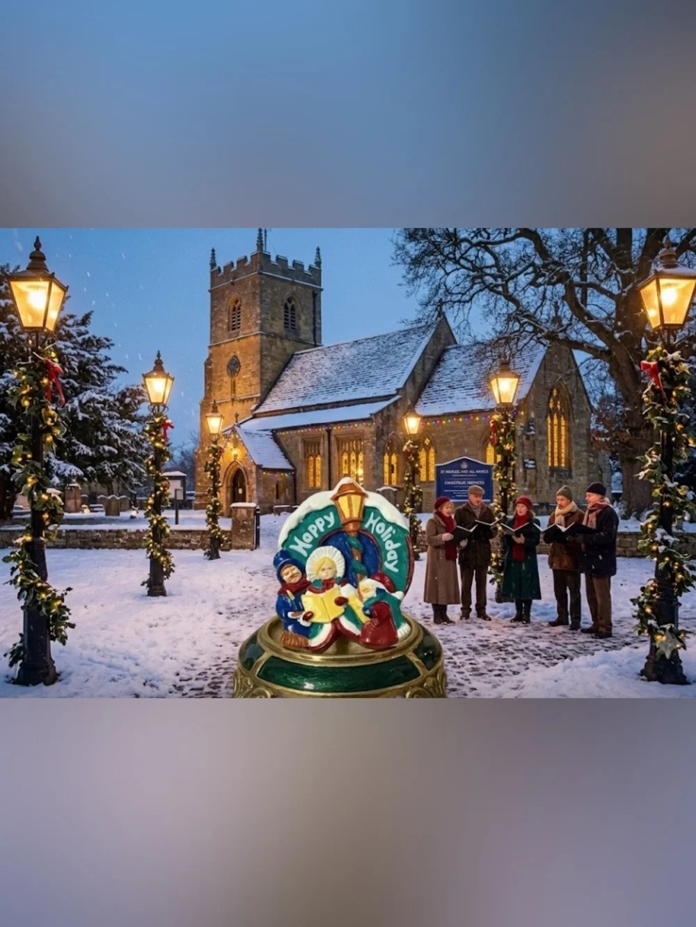 N/A festive caroler