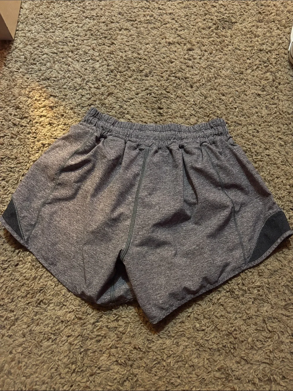lululemon athletica Women's Heather Gray Athletic Shorts