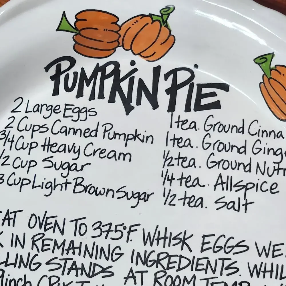 T Cabells Too Magnolia Lane Collection pumpkin pie