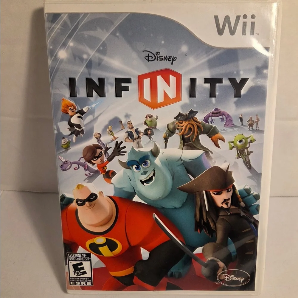 Disney Infinity Wii Game And Case And Manual Untested