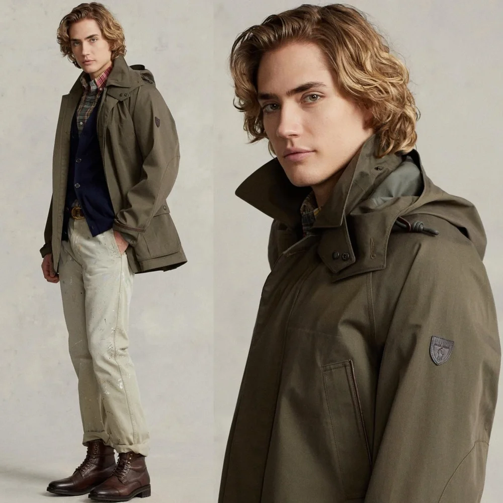 Polo Ralph Lauren Khaki Military Jacket