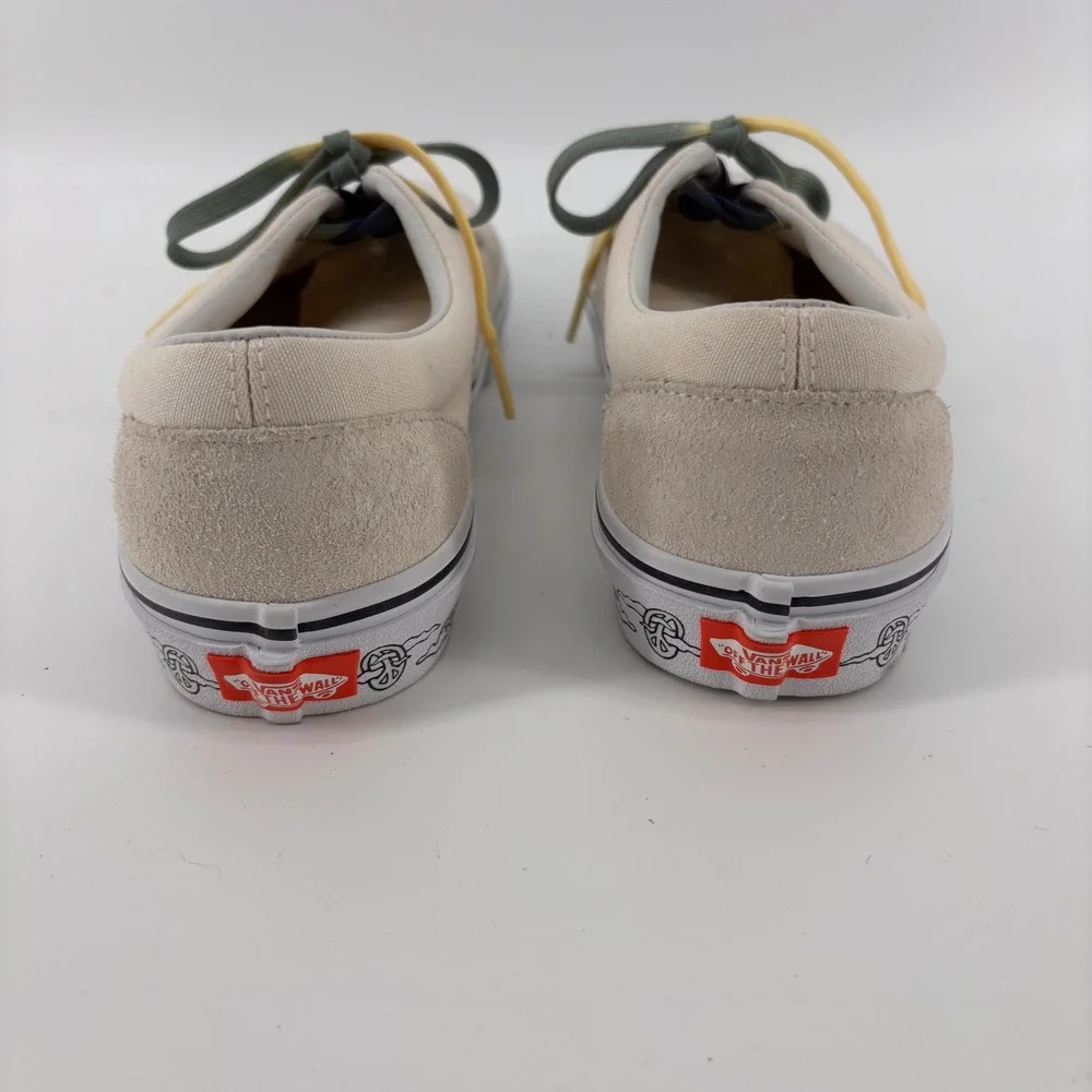 Vans UV‎ Dreams Era Suede Canvas Cream Low Top Sneakers Men 8 Women 9.5 NWOT