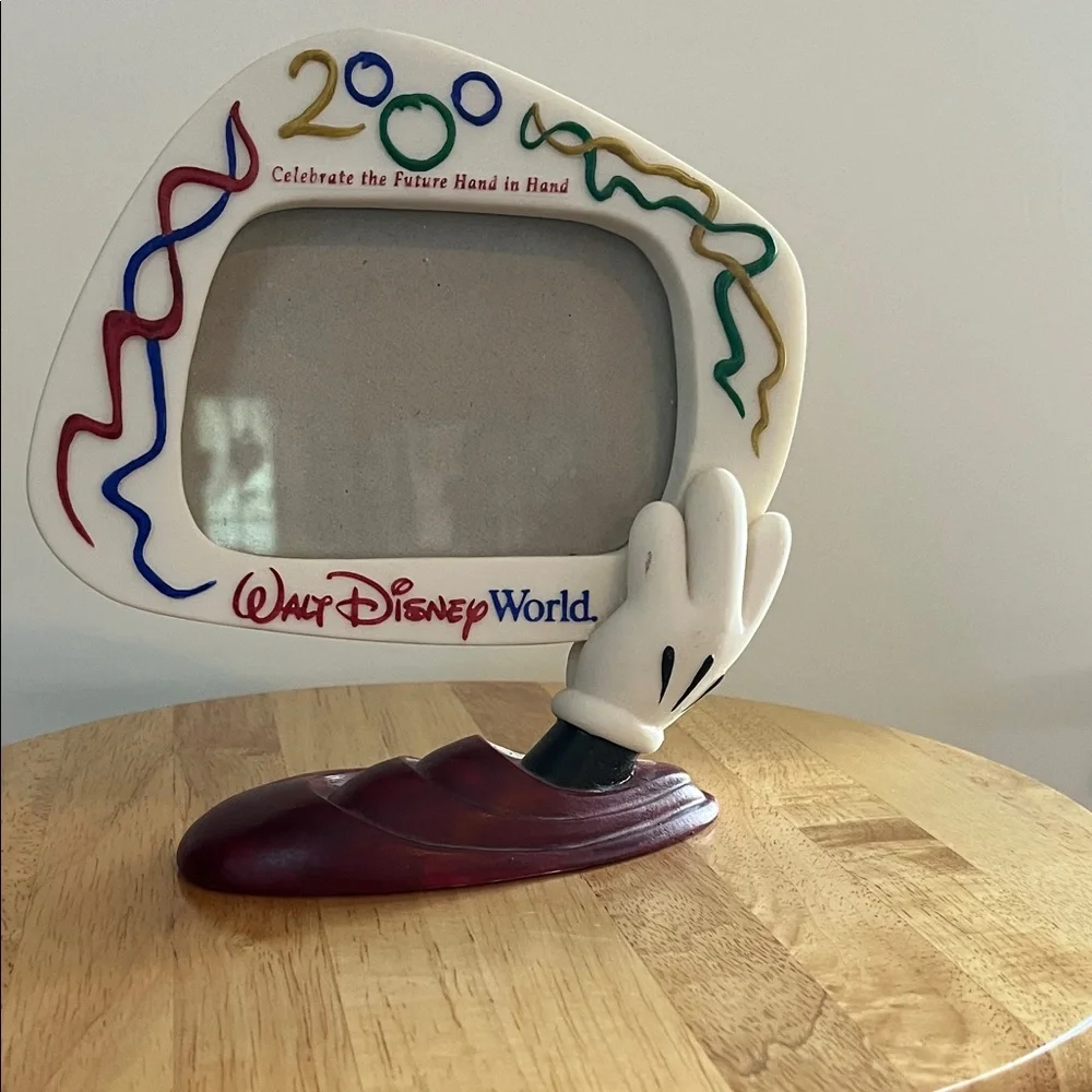 Vintage Walt Disney World 2000 Photo Frame Picture‎ Sorcerer Mickey Millennium