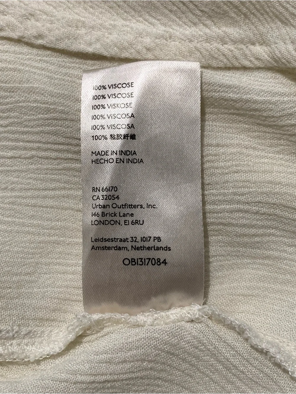 Free People lightweight cream