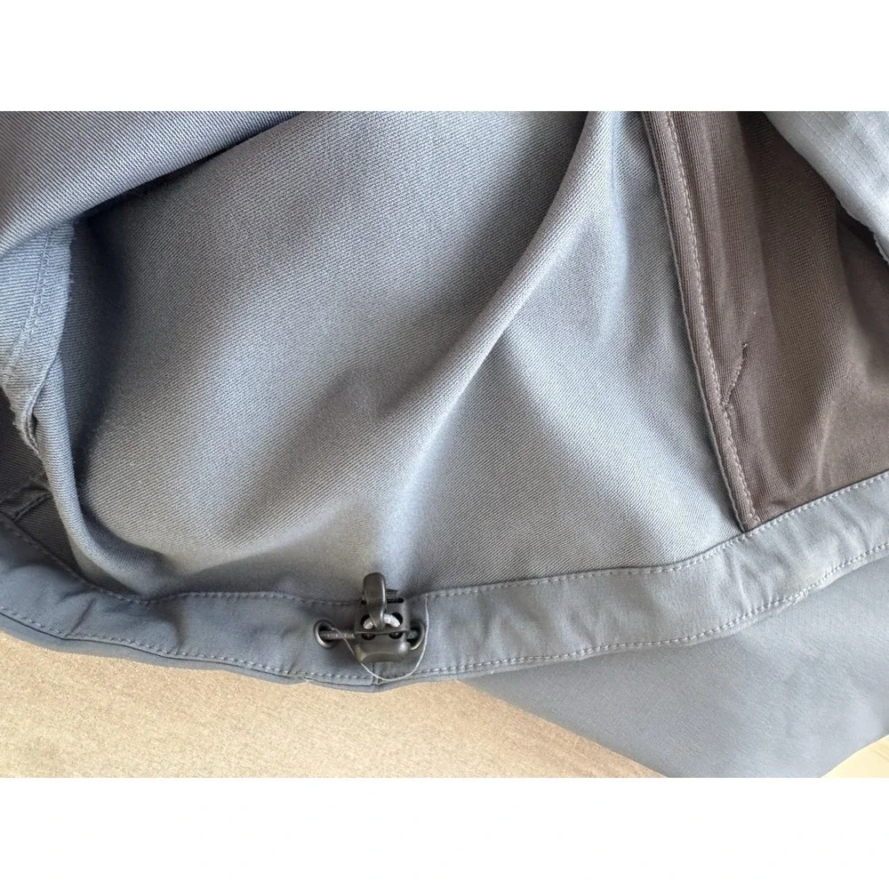 Eddie Bauer Men's‎ 2XL Softshell Jacket Full Zip Blue Gray Outdoor