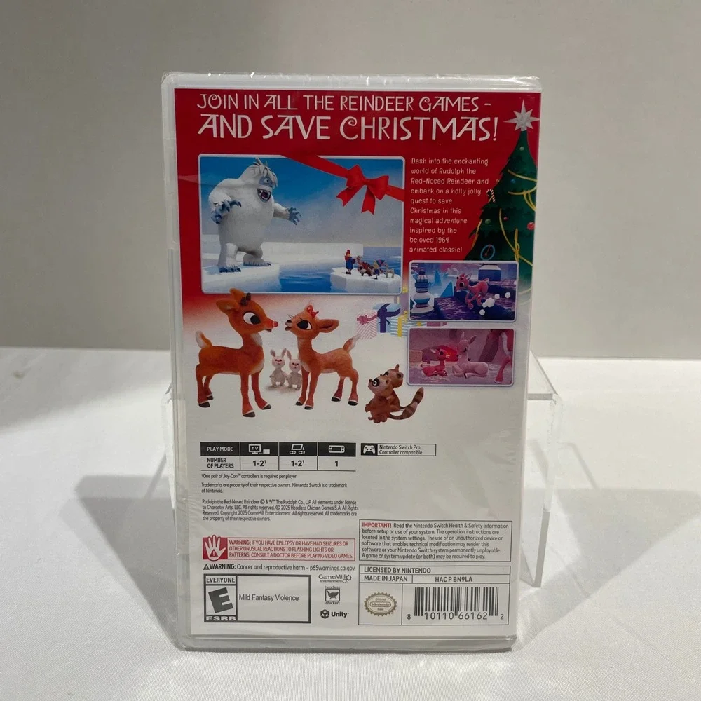 Nintendo rudolph red