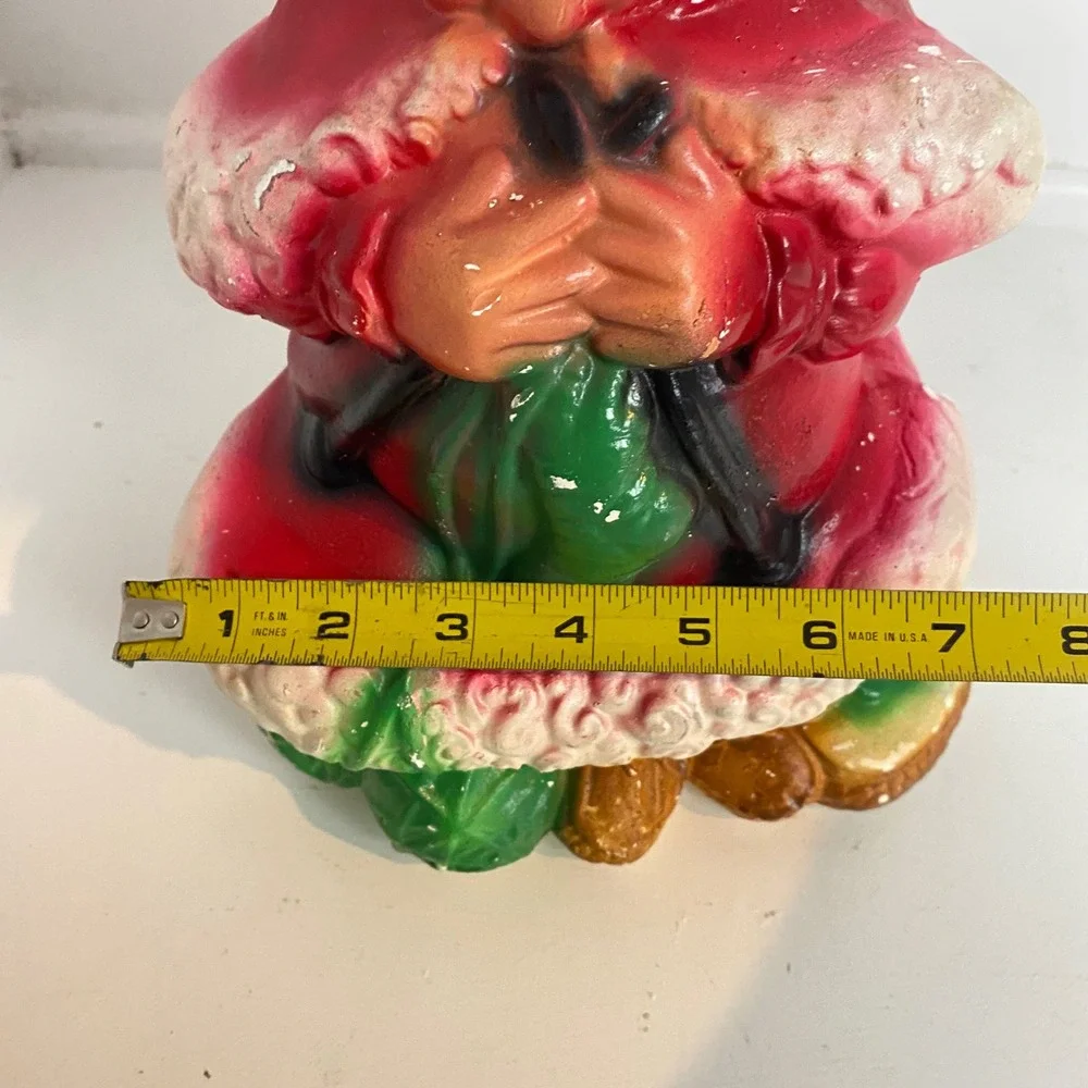 Vintage Christmas Mrs Claus Ceramic Coin Bank Decor‎ Collectible Grannycore