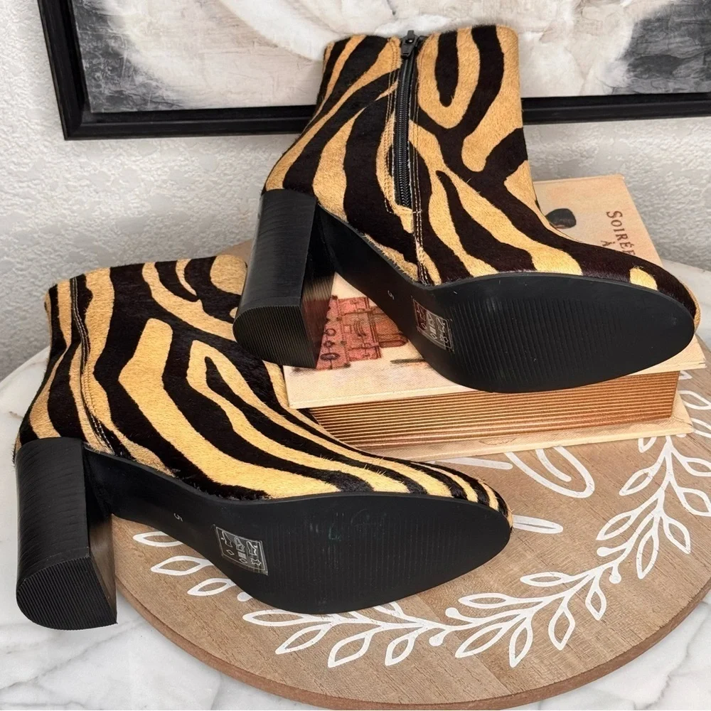 ASOS calf fur
